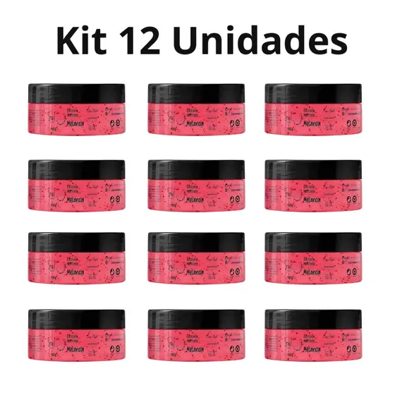 Kit 12 Esfoliante Hidratante Corporal 180g Soul Cosméticos