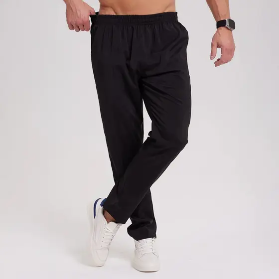 Calça Masculina de Elastano – Leve, Confortável e Ideal para Academia, Treino e Dia a Dia
