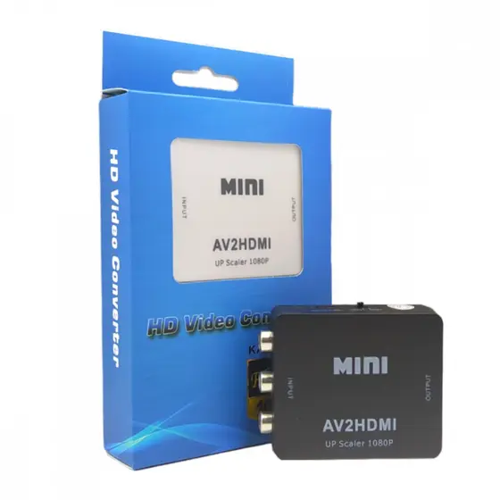 Adaptador RCA para HDMI Kapbom: Conexão Sem Complicação
