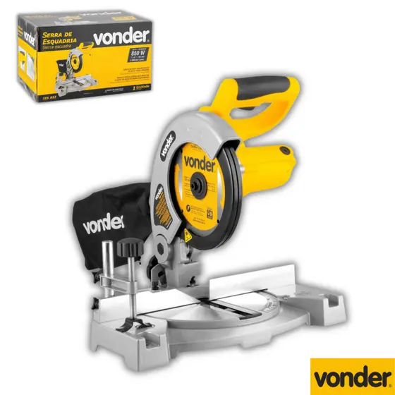Serra Esquadria Vonder SEV857 7.1/4 De Bancada Meia Esquadria Profissional