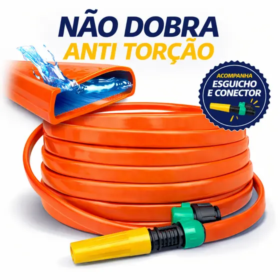 Mangueira de Jardim  Anti Torção Anti Dobras 10 a 50 Metros.
