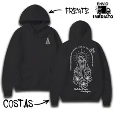 Moletom Blusa de Frio Cristã - Unissex Premium ''MARIA'' Fé - 01