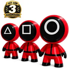 Boneco Round 6 Squid Game - Action Figure Geek Itens Colecionáveis 3D