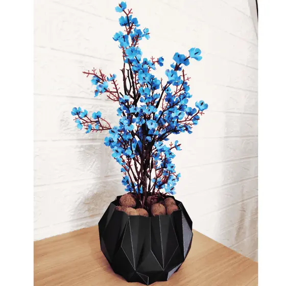 Vaso Cachepot Decoração Sala Rack para Plantas Grande Centro de Mesa Decorativo