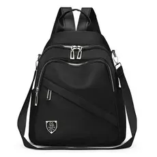 Bolsa mochila feminina Portátil da moda de Poliéster à prova d'água