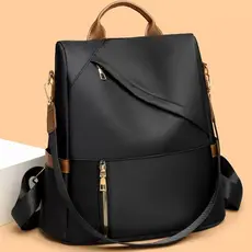 Modelo 019 – Bolsa feminina  à prova d’água e antifurto  ideal para escola trabalho e viagens.