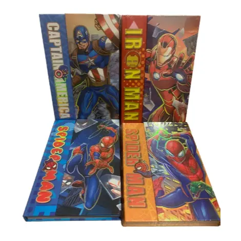 Caderno Planner Brochura Super Heróis Marvel