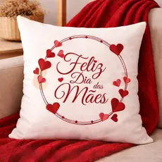 Kit Manta+Capas de Almofadas Sued Dia das Mães/Decoração Sala Sofá Manta