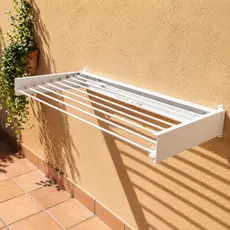 Varal 7 Varas Magico 60cm 70cm 80cm 90cm 100cm 110cm 120cm ou 130cm- Retratil Ideal para apart/casas