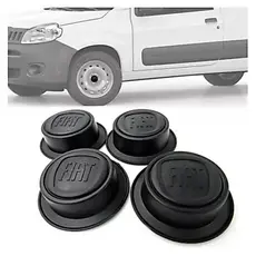 Jogo Calota Copo Miolo Fiat Roda Ferro Fiorino Strada Uno Doblô Mobi