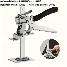 Levantador de azulejo All-Steel0kg Ferramenta profissional reguladora de altura para economia de trabalho superior