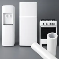 Adesivo Vinílico Branco Brilho ou Fosco – Móveis Geladeira Armário Porta | Autocolante Premium
