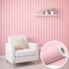 Papel de Parede Ripado Autoadesivo Premium 1/2//3/6/10m por 50 cm  – Luxo e Envio Rápido