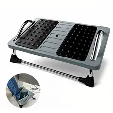 Apoio para os Pés Base Descanso Ergonômico Inclinável Antiderrapante Home Office Escritório NR17