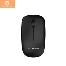 H'maston MS06 Mouse Sem Fio 2.4Ghz 1000Dpi Para Notebook PC Wireless Bluetooth Usb Design Ergonômico