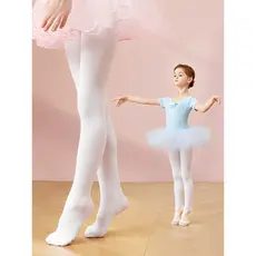 Meia Calça Infantil para Ballet e Jazz Elástica Respirável e Ajustável Tamanhos do 1 ao 12 anos