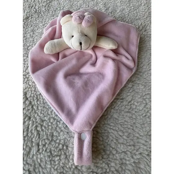Naninha Plush com Porta Chupeta Antialérgico Vários Modelos