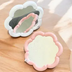 Espelho De Mesa Moldura Estilo Flor Fofo Decorativo Espelho De Maquiagem Em Dia Dia