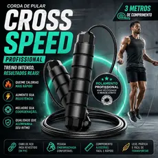 Corda de Pular Crossfit Profissional 3M | CH