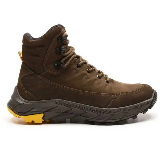 Bota Masculina Outdoor Adventure Workwear Solado Grip Textura 3D