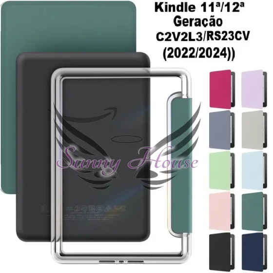 Capa Acrílico Para Kindle 11ª/12ª Geração 6 Polegadas (Sem Alça – C2V2L3/RS23CV (2022/2024))