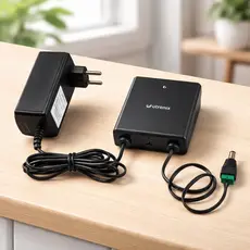 Mini Nobreak 12V para Roteador Wifi Modem ONU Fibra Câmera CFTV Até 4h 3 Baterias de Lítio Bivolt