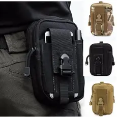 Bolsa Militar Pequena Tática Multiuso Utilitária PRETO (8031/9366)