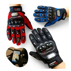 Luva Motociclista Proteção Anti Impacto Respirável Antiderrapante Esportiva Bike Moto 0535/2659
