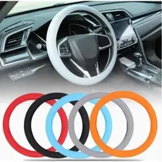 Capa De Silicone Para Volante De Carro Elástica De Verão Universal Luva Textura Macia Multicor 4443