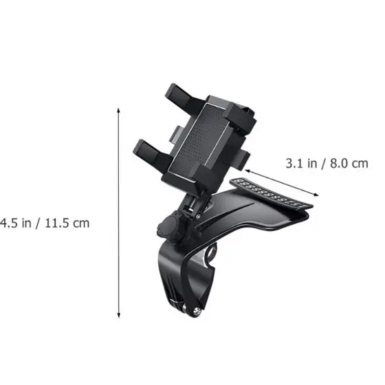 Suporte Veicular Painel Celular Rotação 1200 Graus Para Carro Multifuncional 9350