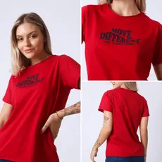 Blusa Feminina Manga Curta Básica Algodão Premium TS021-C16