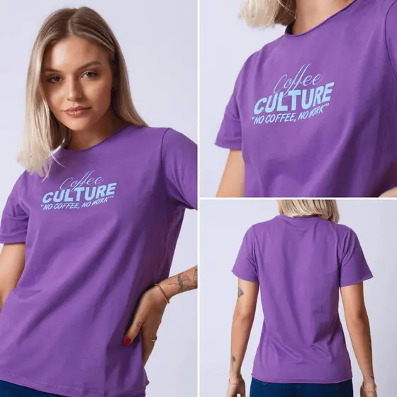 Blusa Feminina Estampada Algodão Premium TS021-C11
