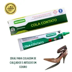 Cola Contato 75g Amazonas Sola Sapato Tenis Bolsa Couro Profissional