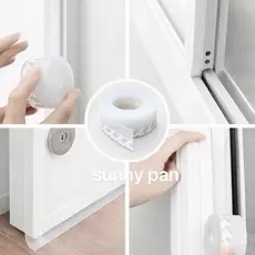 Fita Veda Fresta Porta Transparente Pivotante 5 MetrosX35MM