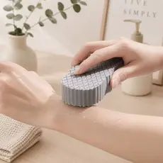 Esponja Esfoliante Suave Bucha De Banho Para Bebê Adultos De Banho Removedor De Pele Morta Ferramenta COR ALEATORIO