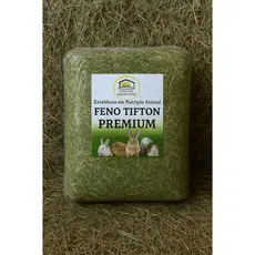 Feno até 4kg Tifton Super Premium Coelho Porquinho da Índia Hamsters Gerbil Auxilia Desgaste Dentário Digestão de Roedor