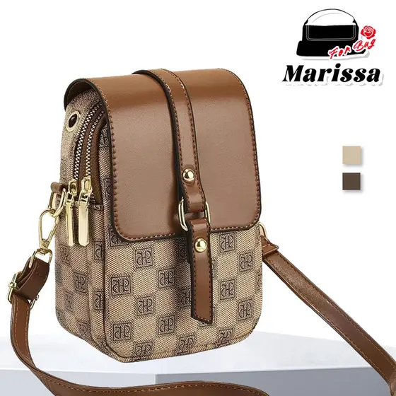 Marissa Bolsa Mini Premium para Celular Crossbody e Ombro com Design Sofisticado