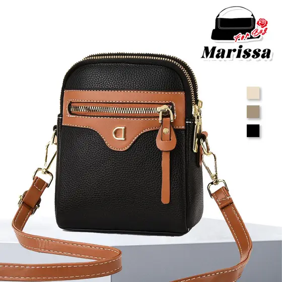 Marissa Bolsa Feminina Mini para Celular Bolsa Transversal Leve e Compacta Ideal para o Dia a Dia