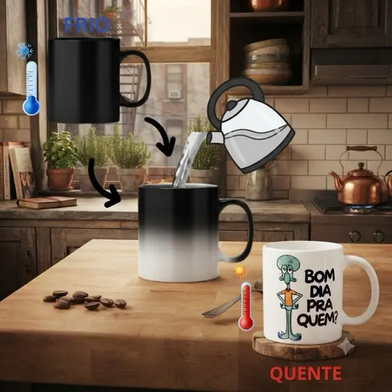 Caneca Mágica Personalizada 325ml