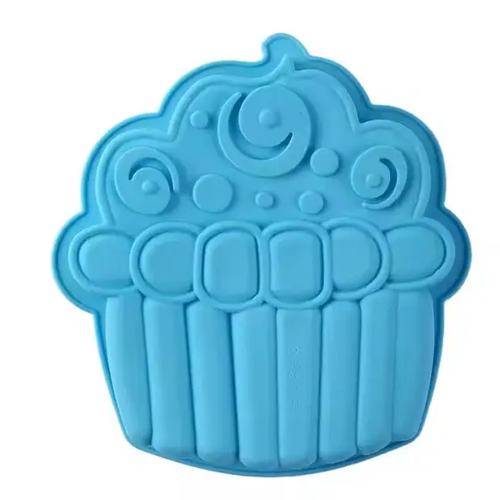 FORMA MOLDE SILICONE BOLO CUPCAKE 26CM SOBREMESA DOCE FESTA