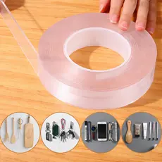 FITA DUPLA FACE IMPERMEAVEL SUPER FORTE 2CM X 5M REUTILIZÁVEL