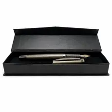 CANETA TINTEIRO EXECUTIVA PENA CHUMBO ELEGANTE 0,5MM E CAIXA CALIGRAFIA PONTA PENA QUALIDADE 