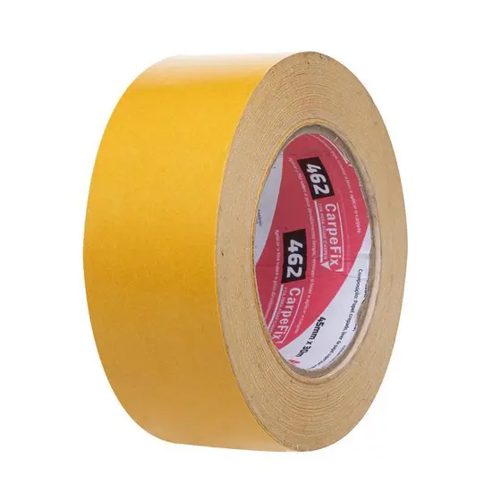 FITA DUPLA FACE CARPEFIX 45MM X 30M ADERE – ALTA FIXAÇÃO PARA CARPETES, TAPETES E REVESTIMENTOS