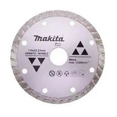 Disco Diamantado Turbo Makita 115mm Ondulado Corte Rápido Alta Performance