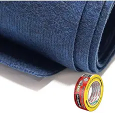 Kit 10m² Carpete Forração Ecoloop + Fita Dupla Face 36mmx30m