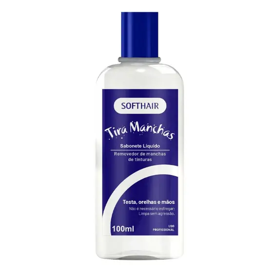 Sabonete Líquido Removedor de Tintura de Cabelo Soft Hair Corporal