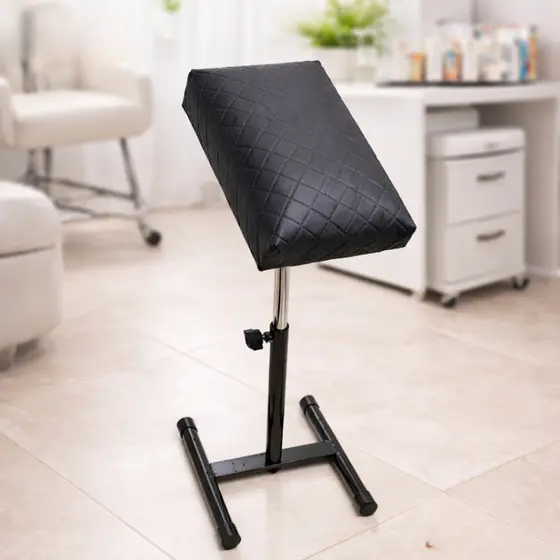 Suporte para Pé Tripe Manicure Pedicure Apoio de Pés e Perna com Regulagem
