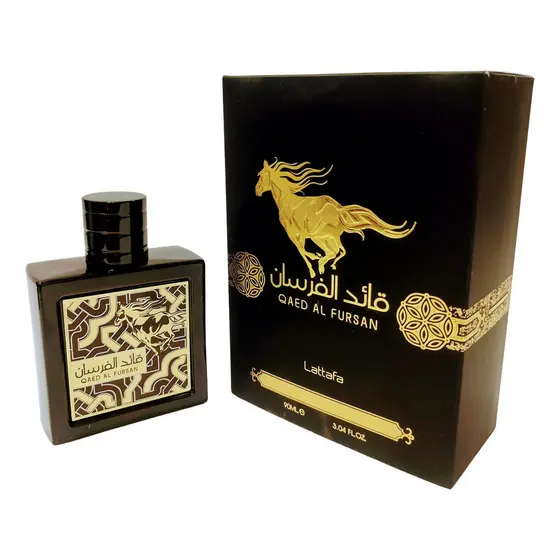 Perfume Lattafa Qaed Al Fursan Eau De Parfum 90ml