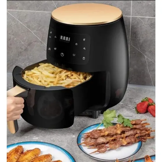 Air Fryer Fritadeira Elétrica 4.5l Painel Touch Digital 127w