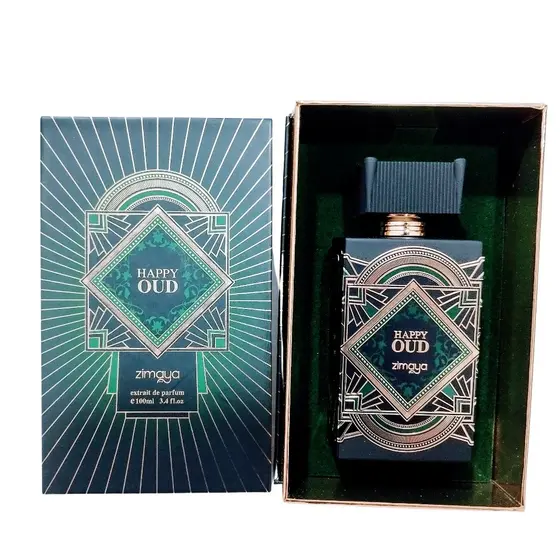 Perfume Happy Oud Extrait De Parfum 100ml Zimaya verdinho